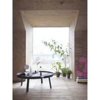 Around Coffee Table Gris Extra Grand
