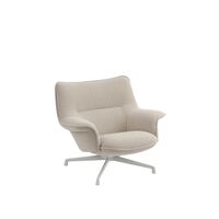Doze Sessel mit Niedriger Rückenlehne, Herz 7/ Grau
