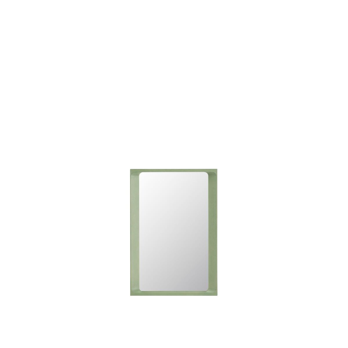 Arced Mirror 80x55 Vaaleanvihreä