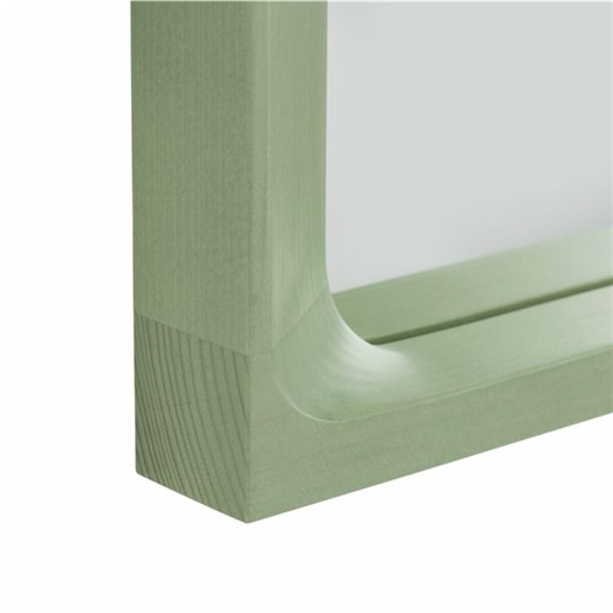 Arced Mirror 80x55 Vaaleanvihreä
