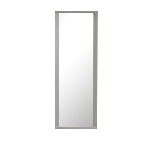 Arced Mirror 170x61 Light Gray