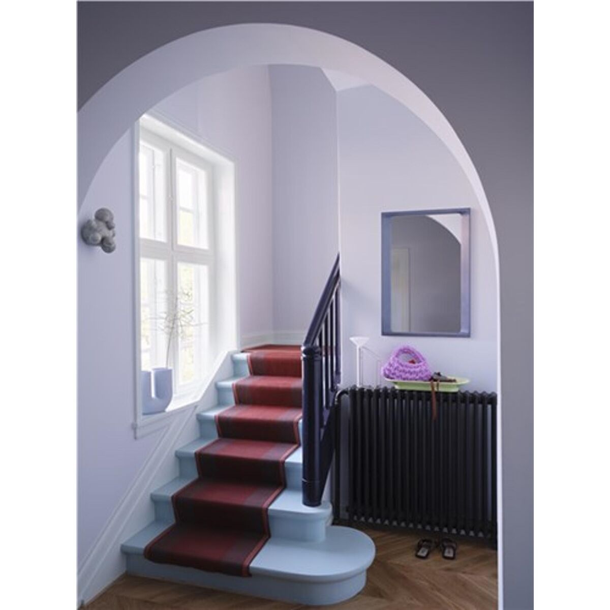 Spegel 80x55 Lila