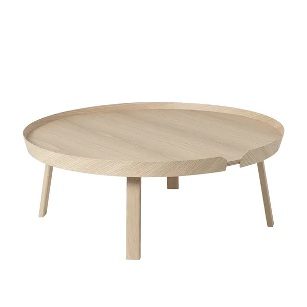 Around Coffee Table Oak Extra Large