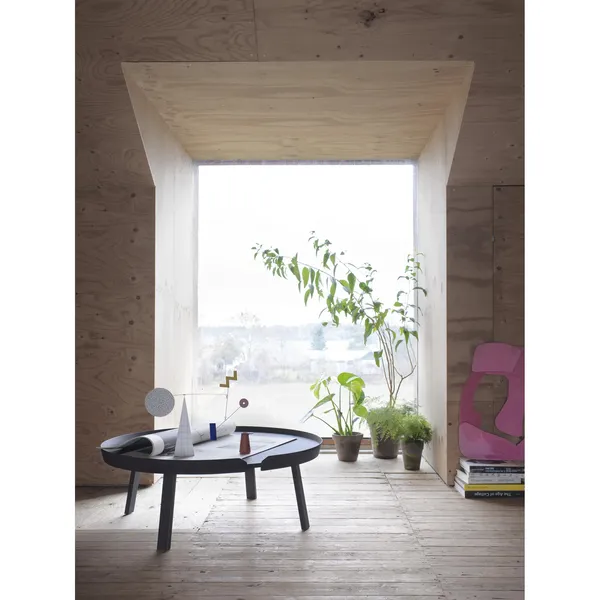 Around Coffee Table Oak Extra Large