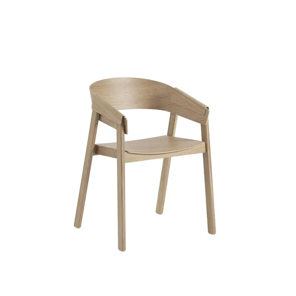 Cover Dining Chair w. Armrests Oak