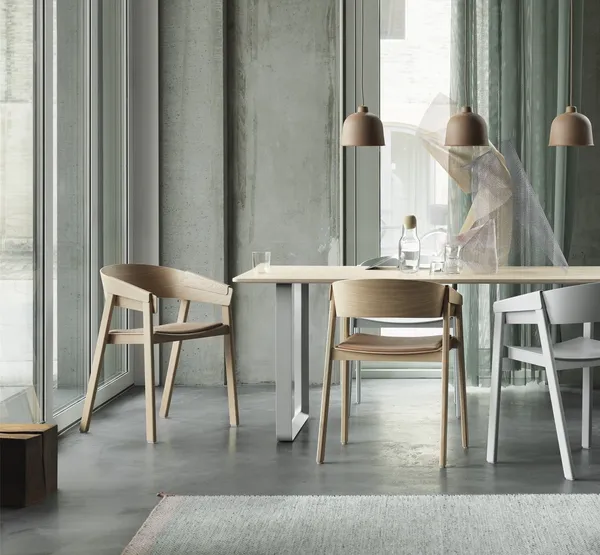 Cover Dining Chair w. Armrests Oak