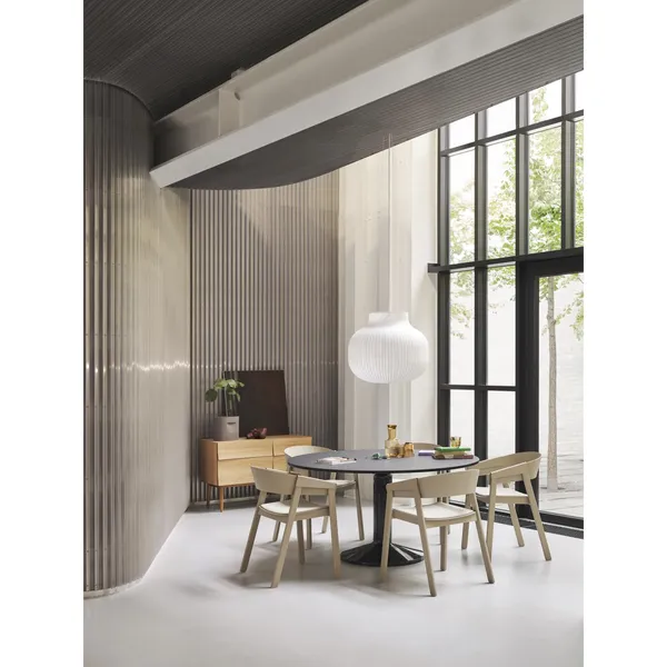 Cover Dining Chair w. Armrests Oak