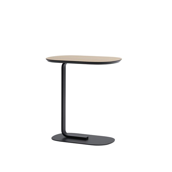 Tavolino Relate 60,5 cm Rovere/ Nero