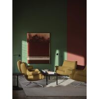 Doze Armchair Low Back Ocean 80/Anthracite Black