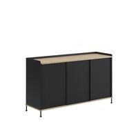 Enfold Sidebord 148x45 Eik/antrasitt Sort
