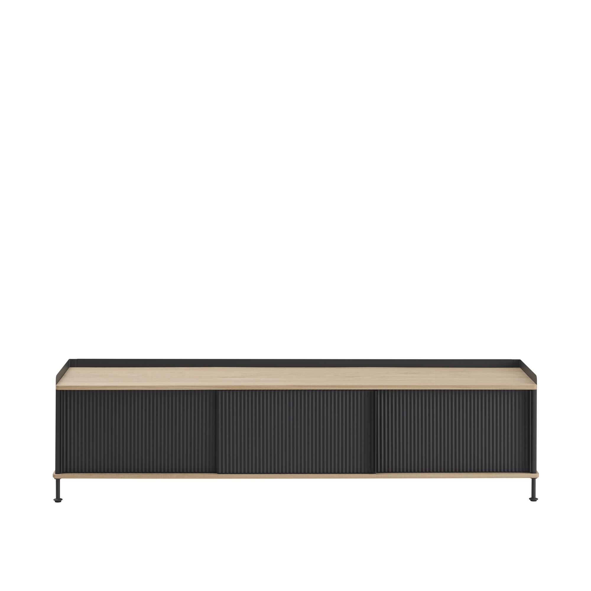 Enfold Sidebord 186x45 Eg/Anthracite Sort