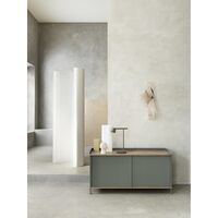 Enfold Buffet Bas Chêne/Dusty Vert