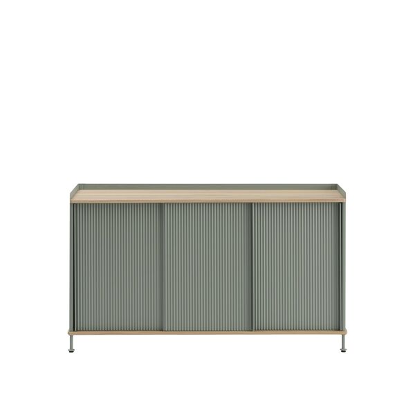 Enfold Kast 148x45 Eiken/stofgroen