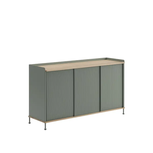 Enfold Schrank 148x45 Eiche/Staubgrün