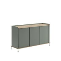 Enfold Schrank 148x45 Eiche/Staubgrün