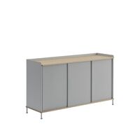 Enfold Sidebord 148x45 Eik/ Grå