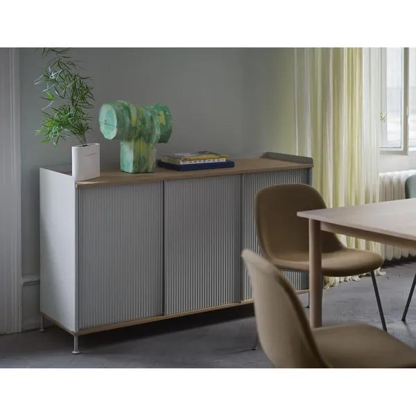 Enfold Sidebord 148x45 Eik/ Grå