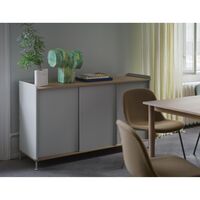 Enfold Sidebord 148x45 Eik/ Grå