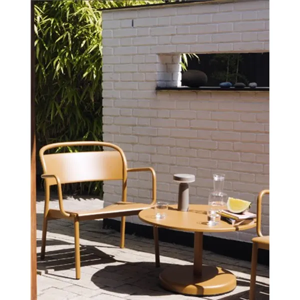Fauteuil Linear Steel Bleu Pâle