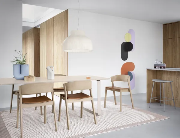 Pebble Teppich 200 x 300 cm Blassrosa