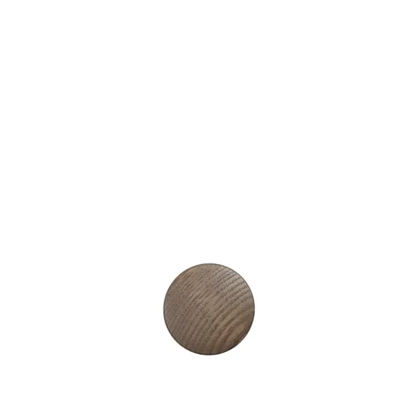 Dots Madera Ø6.5 Satinado Marrón Oscuro