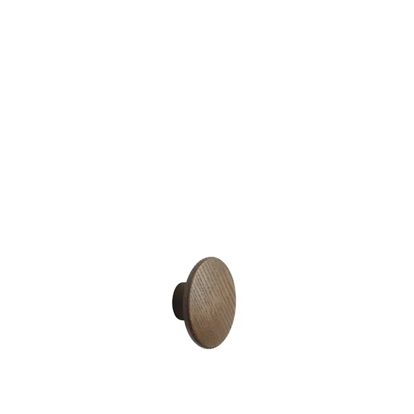 Dots Madera Ø6.5 Satinado Marrón Oscuro