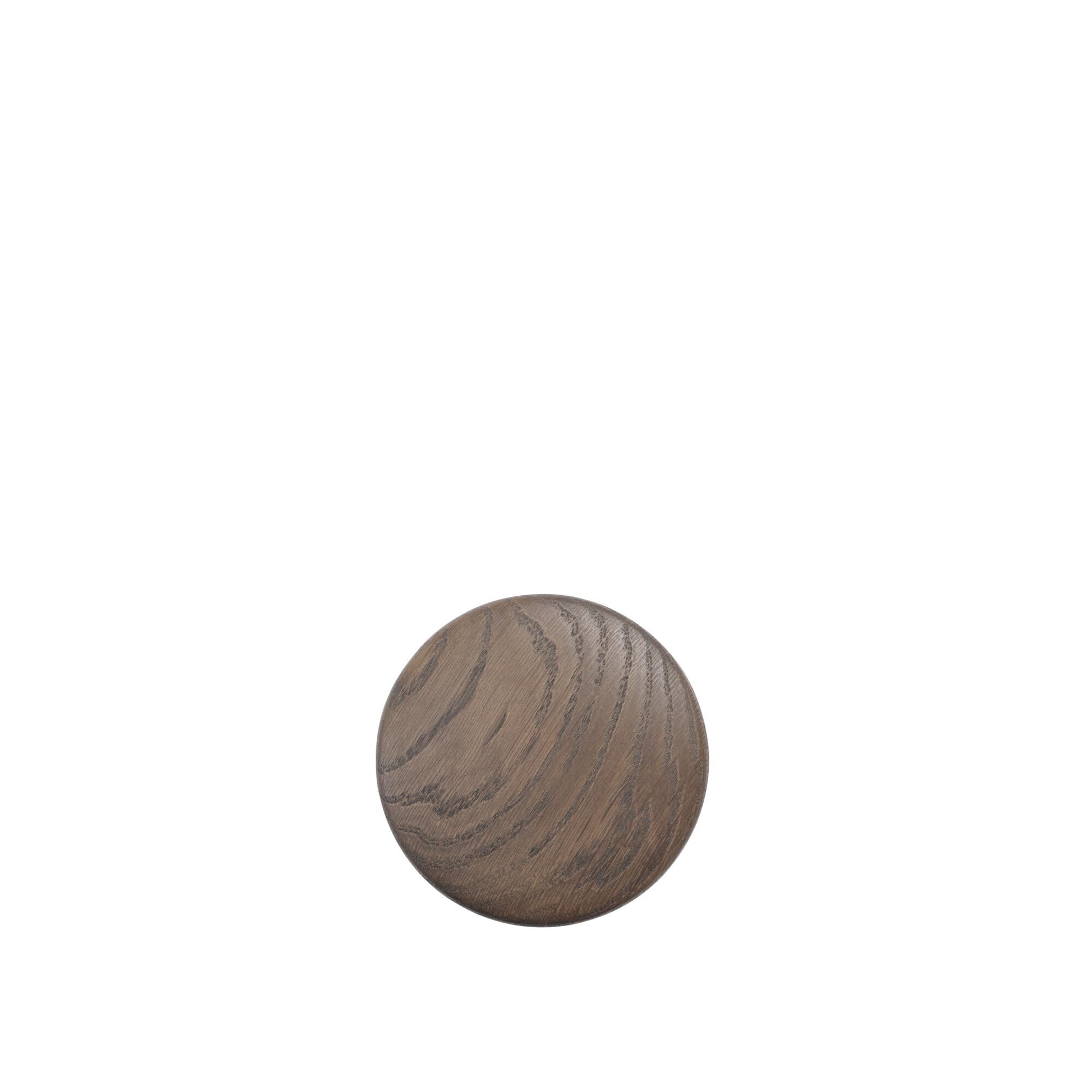 Dots Crochet Bois Ø9 Teinté Marron Foncé