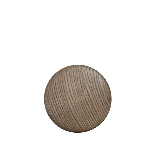 Dots Wood Ø13 Stained Dark Brown