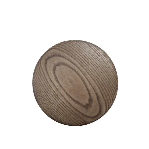 Dots Wood Ø17 Stained Dark Brown