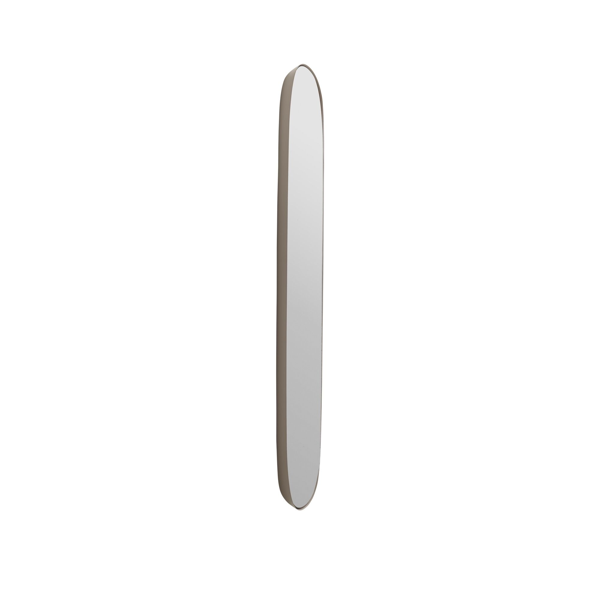Innrammet Speil 118x44,5 cm Taupe/ Klar