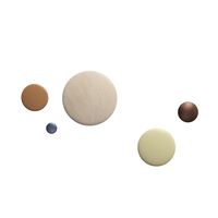 Dots Metal Ø3.9 Umber