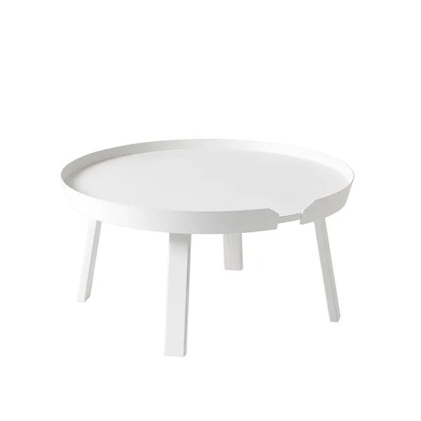Around Coffee Table White Large