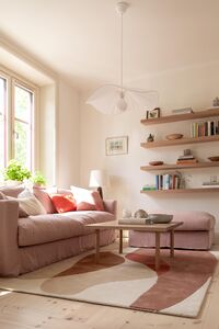 Le Grand Air 3-Seater Sofa Tender Blush