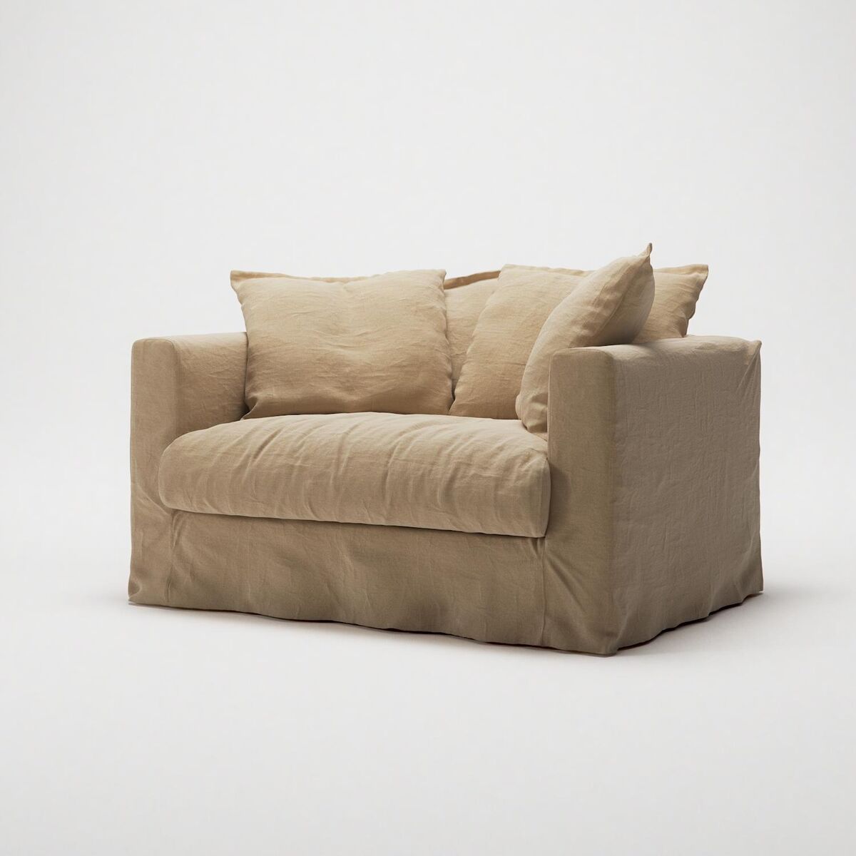 Le Grand Air Loveseat Armchair Desert Sand