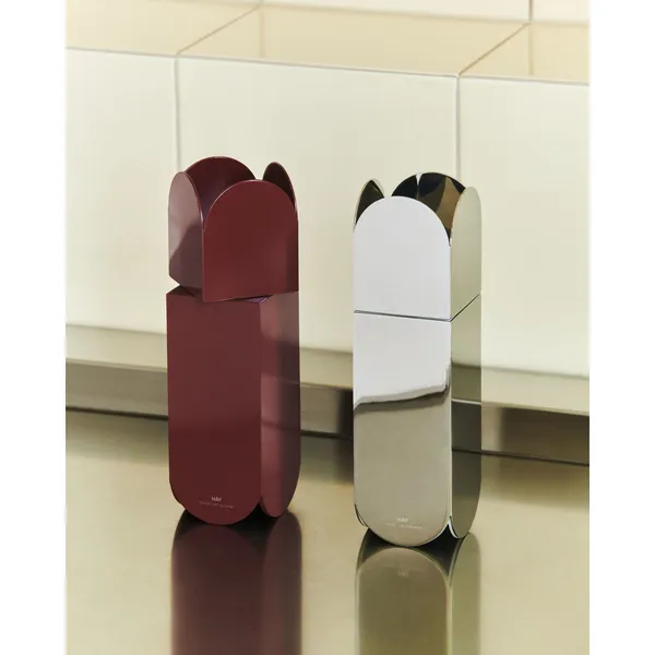 Arcs Salt & Pepper Grinder Burgundy