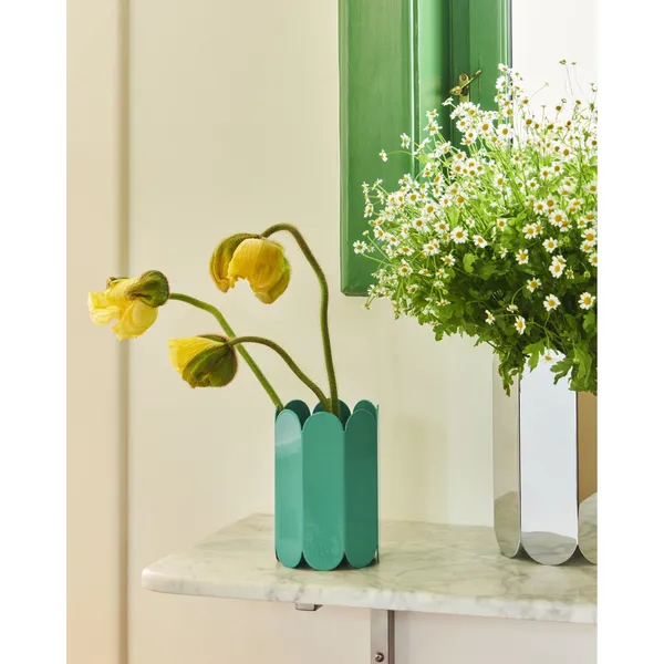 Arcs Vase Grün