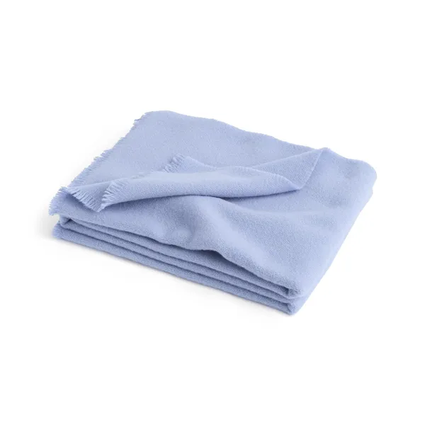 Mono Teppich L180 Hellblau