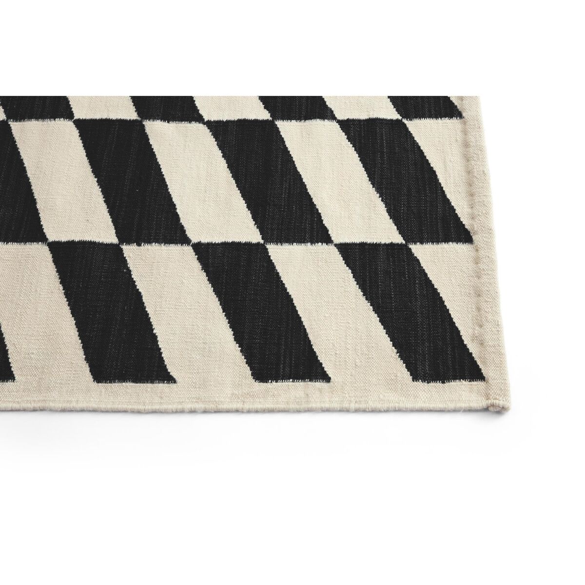 Shift Kilim Carpet 140x200 Black
