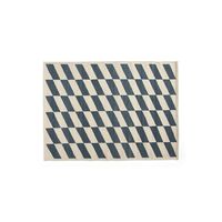 Shift Kelim Teppich 140x200 Blau