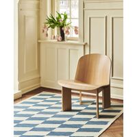 Shift Kelim Teppich 140x200 Blau