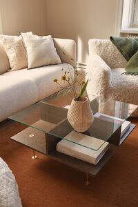 Willow Vase Cremefarben