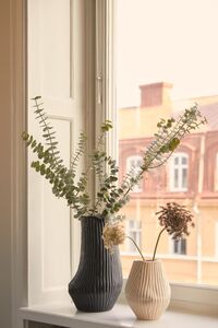 Willow Vase Cremefarben