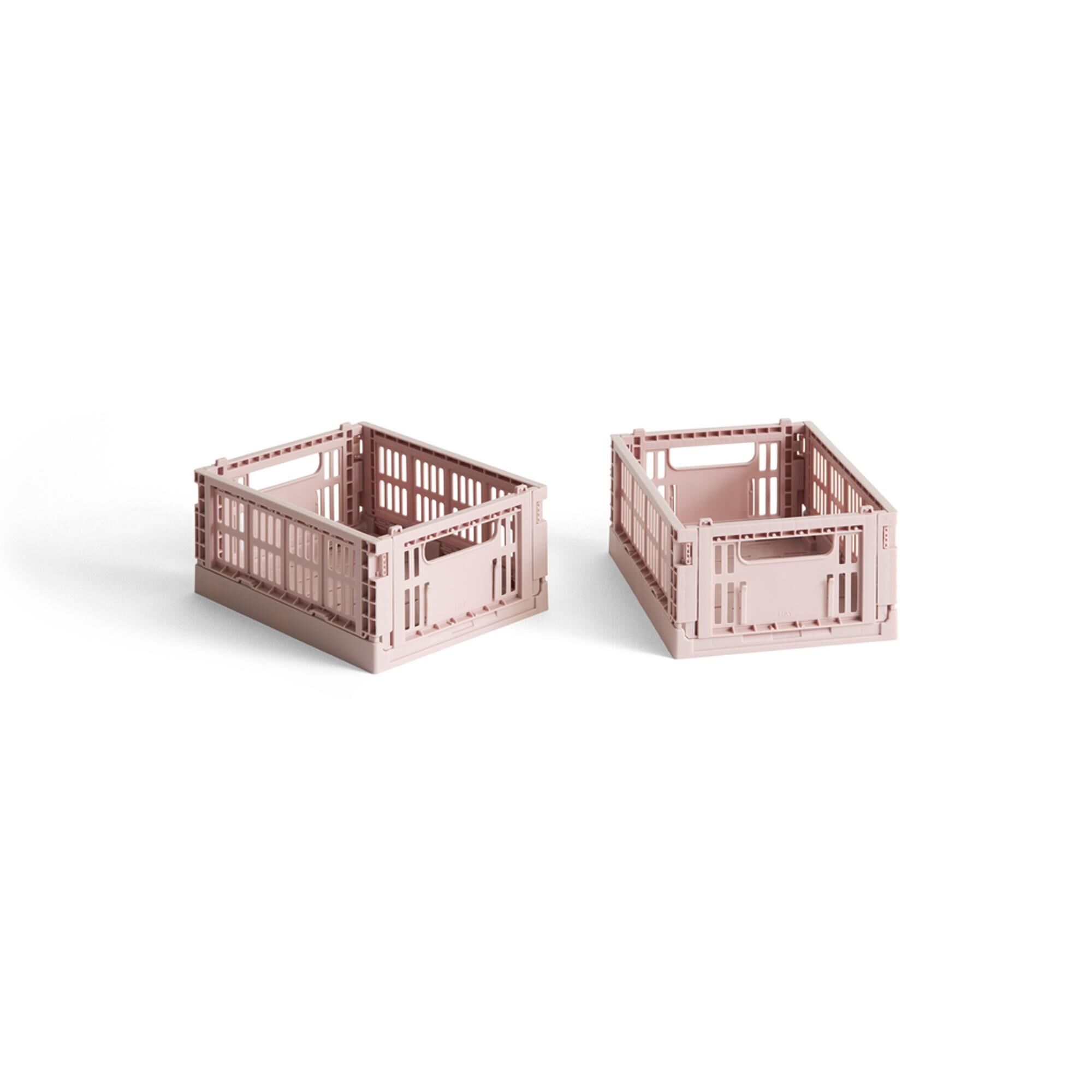 Coffret de rangement Colour Crate Mini Lot de 2 Blush