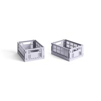 Colour Crate Opbergdoos Mini Set van 2 Lavendel