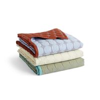 Mega Dot Tagesdecke 235x245 Hellblau