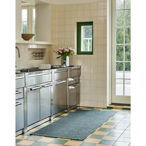 Moiré Teppich 80x200 Flieder
