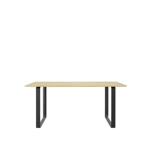 70/70 Dining Table 170x85 Oak Veneer/ Black
