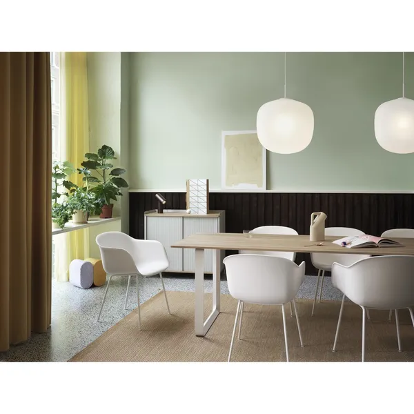 70/70 Dining Table 170x85 Oak Veneer/ Black
