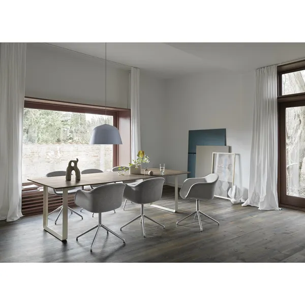 70/70 Dining Table 170x85 Oak Veneer/ Black