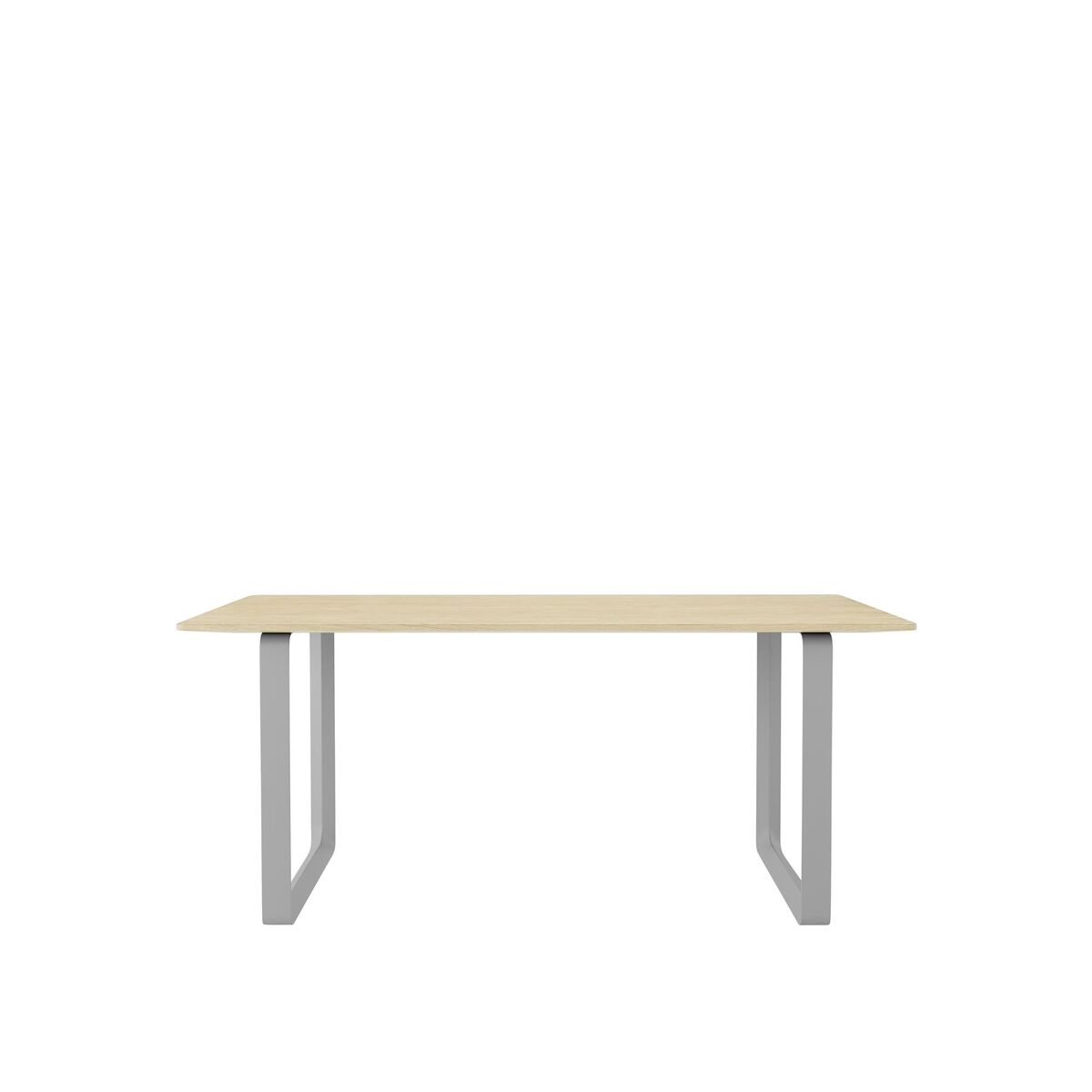 70/70 Spisebord 170x85 Egetræfiner/Grå